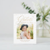 Afstuderen bekendmaking Briefkaart (Staand voorkant)