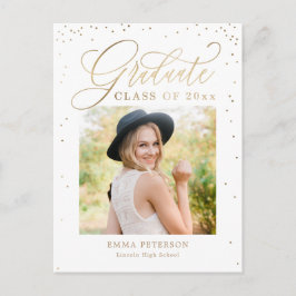 Afstuderen bekendmaking Briefkaart