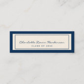 Afstuderen bekendmaking zeegrens contactkaartje (Voorkant)