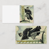  Afstuderen, beklimming bedrijfsleider Contactkaartje (Voorkant / Achterkant)