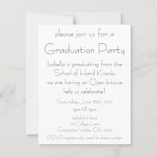 Afstuderen, beklimming bedrijfsleider Kaart (Achterkant)