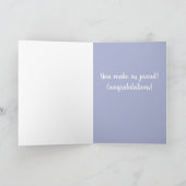 Afstuderen Bernese Mountain Dog Kaart (Binnen)