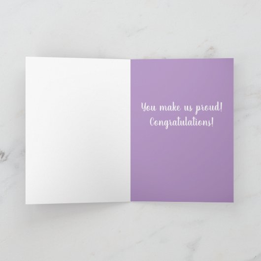 Afstuderen Bernese Mountain Dog Kaart (Binnen)