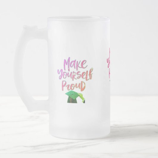 Afstuderen bierglazen mok en Stein (Links)