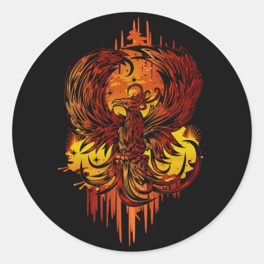 Afstuderen bij geboorte ronde sticker (Voorkant)