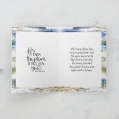 Afstuderen Bijbel Verse Proverbs 3:6 Modern ontwer Kaart (Binnen)