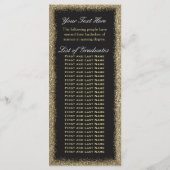 Afstuderen binnenuitnodiging programmakaart (Achterkant)