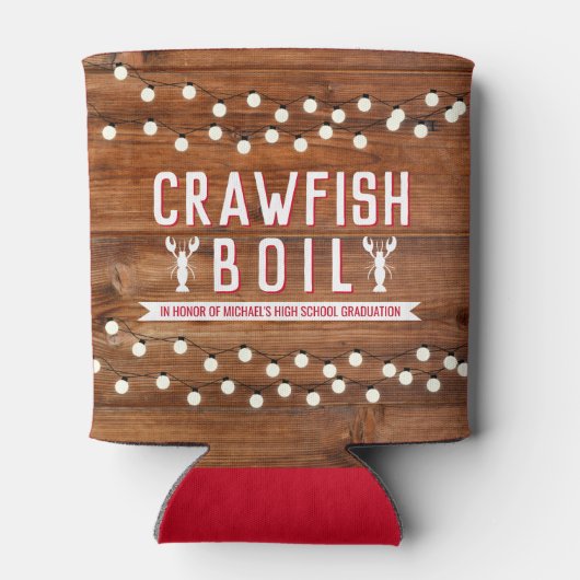 Afstuderen Birthday bij zeekabeljauw Blikjeskoeler (Achterkant)