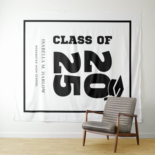 Afstuderen Black Tassel Afstuderen Wandkleed (In Situ (horizontaal))