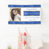Afstuderen, Blauw Goud, Douanefoto, Spandoek (Insitu)
