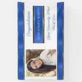 Afstuderen, Blauw Goud, Douanefoto, Spandoek (Verticaal)