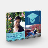 Afstuderen Blue Opal Chic Trendy Keepomwille Fotoblokken (Links)