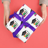 Afstuderen boeken en Petten Cadeaupapier
