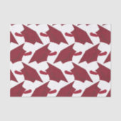 Afstuderen Bourgogne en witte graten Tissuepapier (Voorkant)