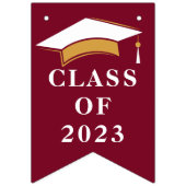 Afstuderen Bourgondië Afstuderen Partij 2025 Vlaggetjes (Eerste vlag)