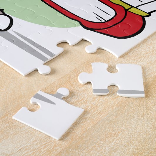 Afstuderen Boy Legpuzzel (Zijkant)