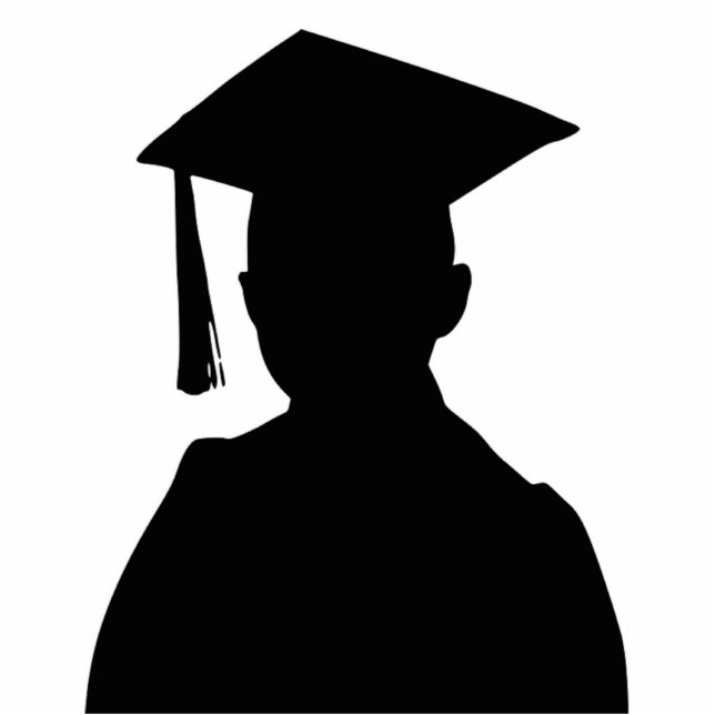 AFSTUDEREN BOY STAAND FOTOBEELDJE  (Voorkant)