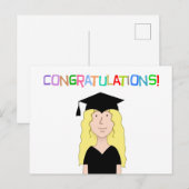 Afstuderen Briefkaart (Voorkant / Achterkant)