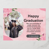 "Afstuderen Briefkaart (Voorkant)