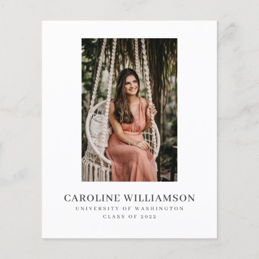 Afstuderen budgetbeheer minimalistisch script (Achterkant)