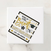 Afstuderen Bundt Cake Gift Label (In situ)