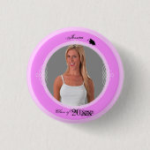 Afstuderen Button Foto 3 Roze toevoegen (Voorkant)