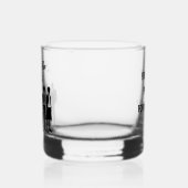 Afstuderen cadeau voor zwarte Mannen Whiskey Glass Whisky Glas (Links)