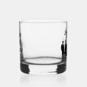 Afstuderen cadeau voor zwarte Mannen Whiskey Glass Whisky Glas (Rechts)