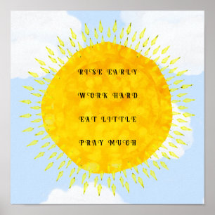 Afstuderen Cadeauadvies Poster