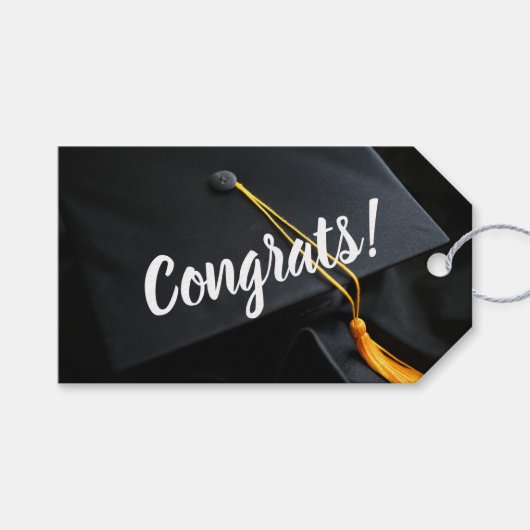 Afstuderen Cadeaulabel (Voorkant (Horizontaal))