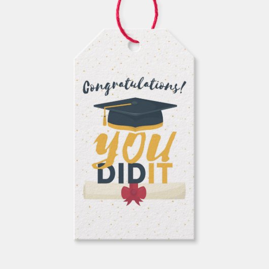 Afstuderen CadeauLabels (Voorkant)