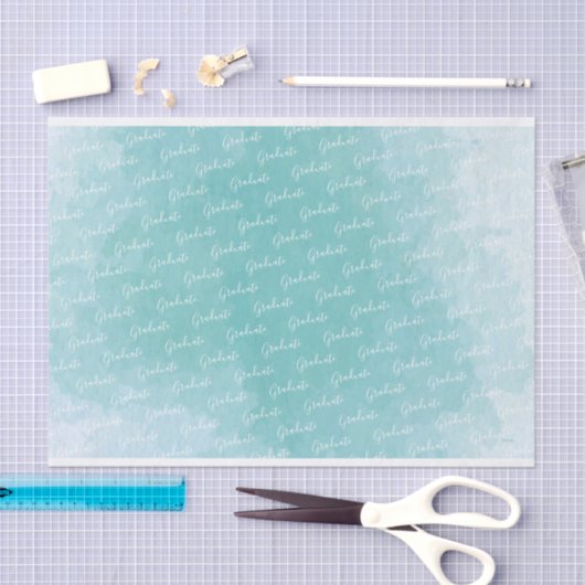 Afstuderen cadeaunummer - HAMbyWG-weefselpapier Tissuepapier (Craft)