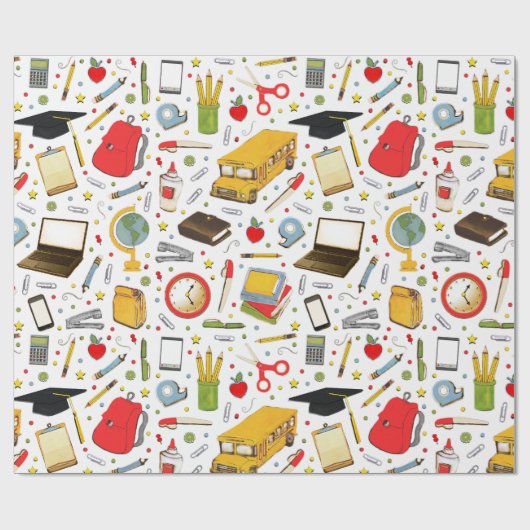 Afstuderen Cadeaupapier (Vlak)
