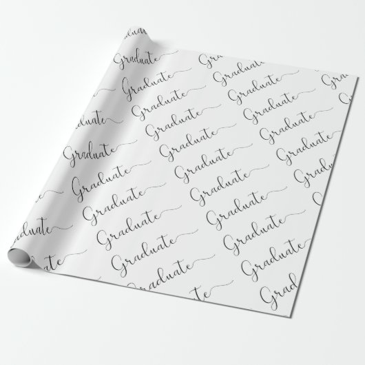 Afstuderen Cadeaupapier (Uitgerold)