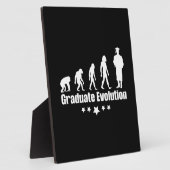 Afstuderen Cadeaus | Afstuderen evolutie Fotoplaat (Zijkant)
