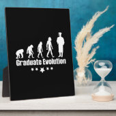 Afstuderen Cadeaus | Afstuderen evolutie Fotoplaat (Zijkant)