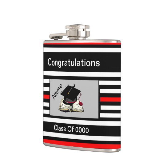 Afstuderen Cadeaus Heupfles (Links)