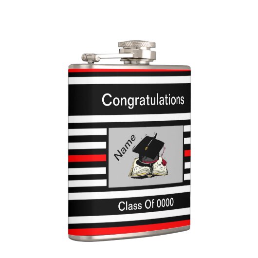 Afstuderen Cadeaus Heupfles (Rechts)