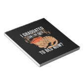 Afstuderen Cadeaus | Ik heb een graad en kan ik te Notitieblok (Schuin)