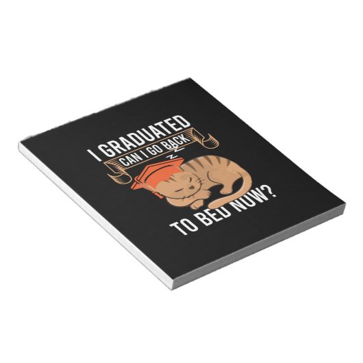 Afstuderen Cadeaus | Ik heb een graad en kan ik te Notitieblok (Schuin)