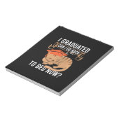 Afstuderen Cadeaus | Ik heb een graad en kan ik te Notitieblok (Linkerzijde)