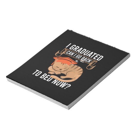 Afstuderen Cadeaus | Ik heb een graad en kan ik te Notitieblok (Linkerzijde)