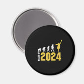Afstuderen Cadeaus | Klasse 2024 Magneet (Voorkant / Achterkant)