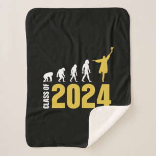 Afstuderen Cadeaus   Klasse 2024 Sherpa Deken
