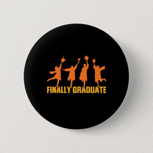 Afstuderen Cadeaus | Tot slot Afstuderen | Ronde Button 5,7 Cm (Voorkant)