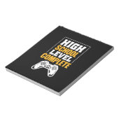 Afstuderen Cadeaus | Volledig op hoog niveau Notitieblok (Linkerzijde)