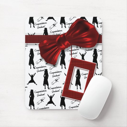 Afstuderen cadeaus voor vrouwen mousemats muismat (Met muis)