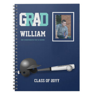 Afstuderen cadeautje - Personal Baseball Thlek Jou Notitieboek