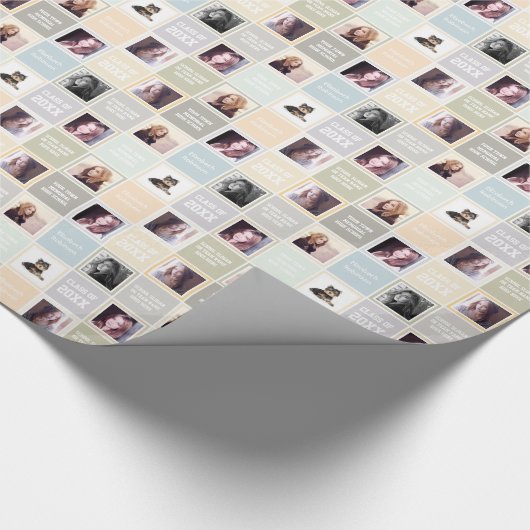 Afstuderen Cadeauverpakking - Aangepast fotopapier Cadeaupapier (Hoek)