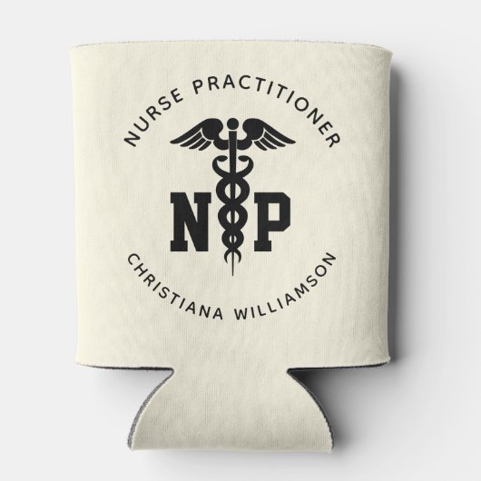 Afstuderen Caduceus, NP-verpleegkundige Blikjeskoeler (Achterkant)